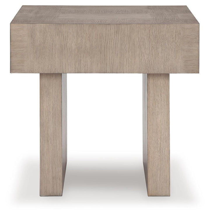 Jorlaina End Table - Light Brown (3)
