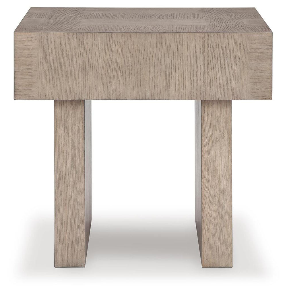 Jorlaina End Table - Light Brown (3)