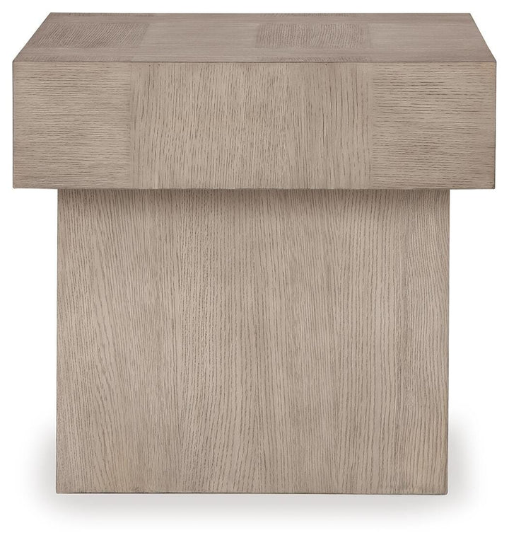 Jorlaina End Table - Light Brown (4)