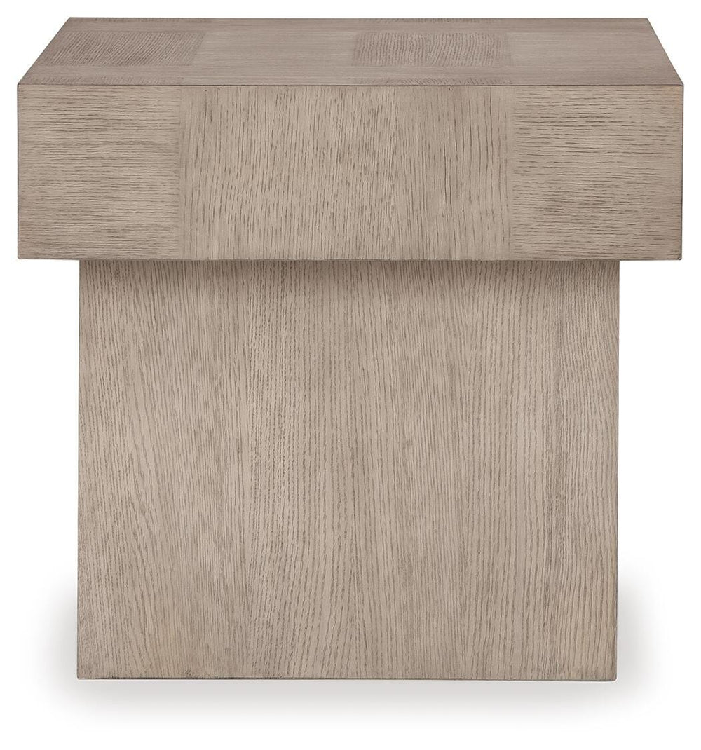Jorlaina End Table - Light Brown (4)