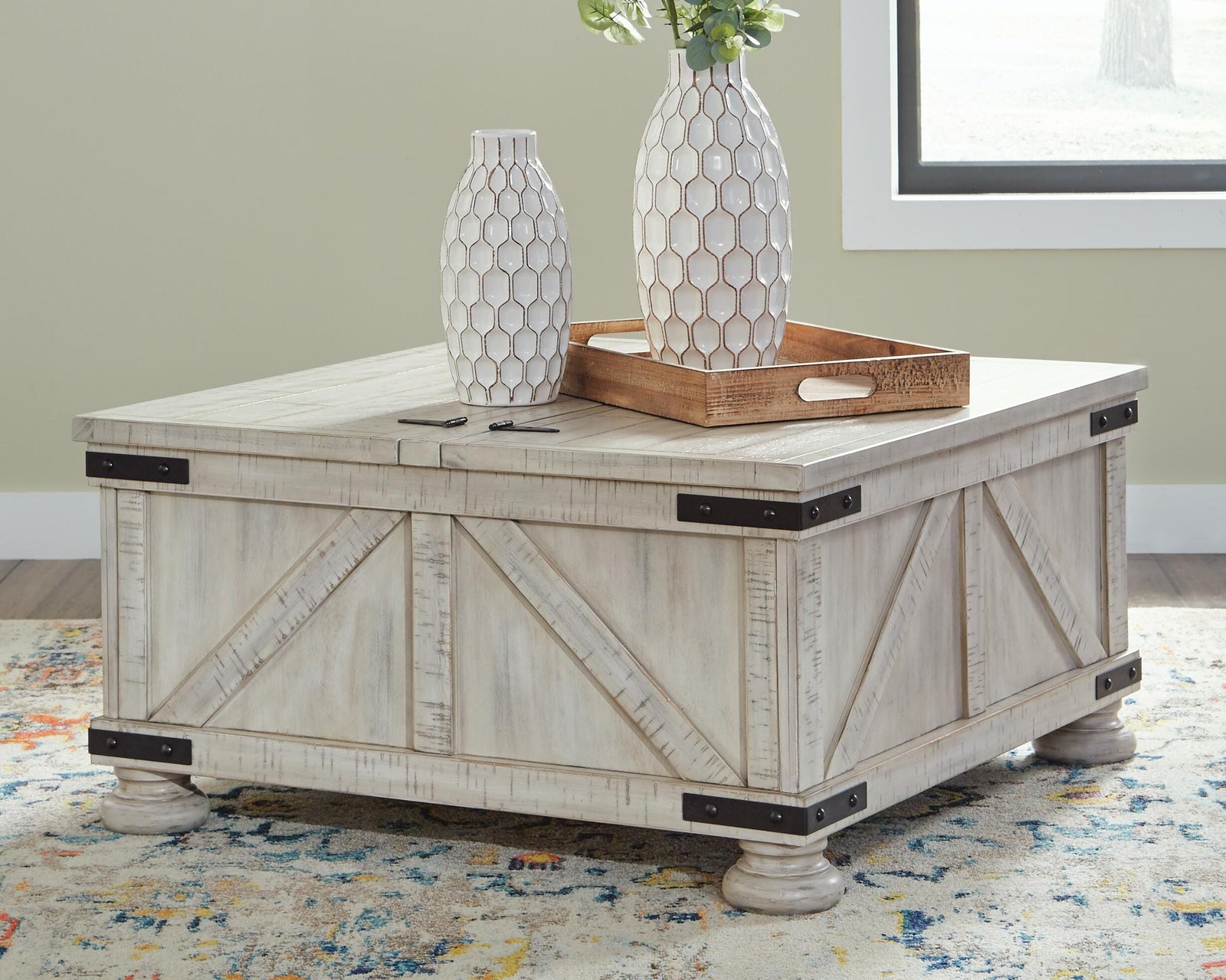 Carynhurst Coffee Table - Beige (2)