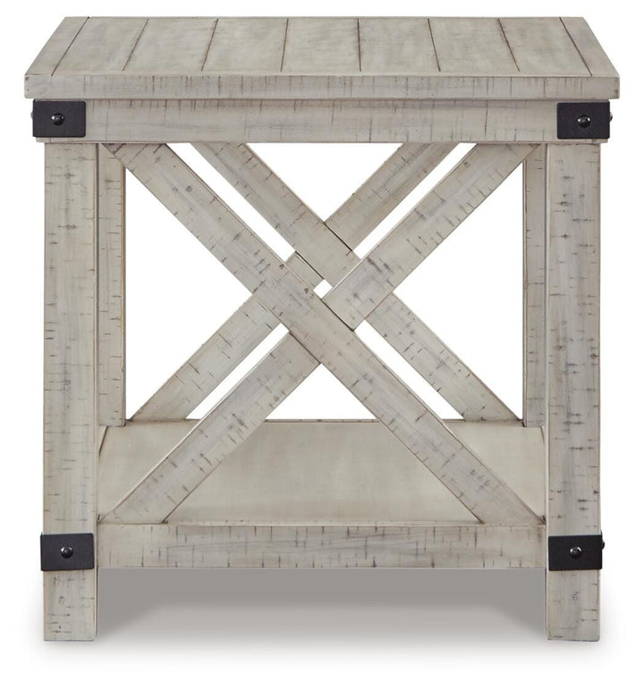 Carynhurst End Table - Beige (5)