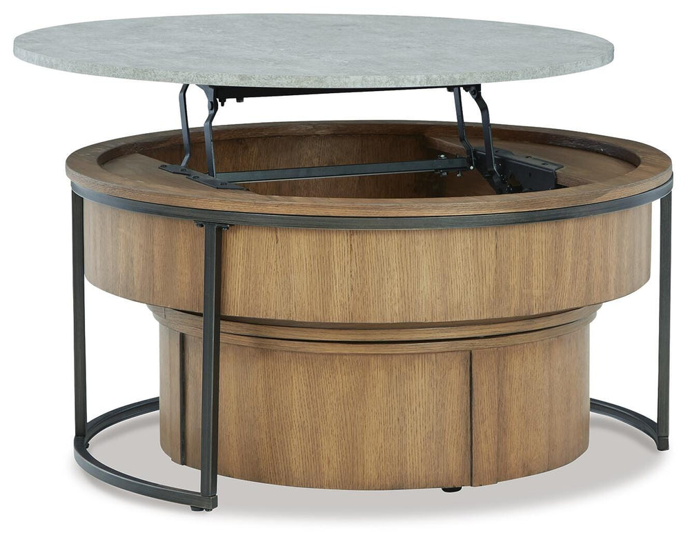 Fridley Nesting Coffee Table (Set of 2) - Dark Gray (3)