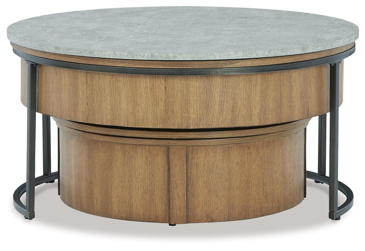Fridley Nesting Coffee Table (Set of 2) - Dark Gray (4)