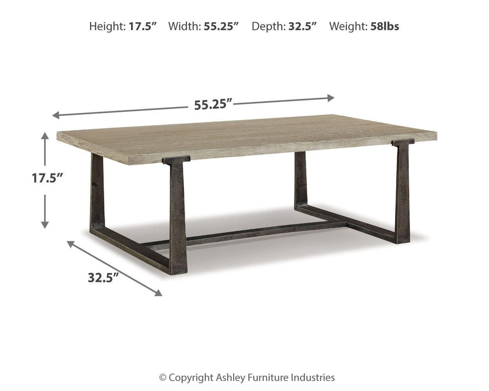 Dalenville Coffee Table - Gray (7)