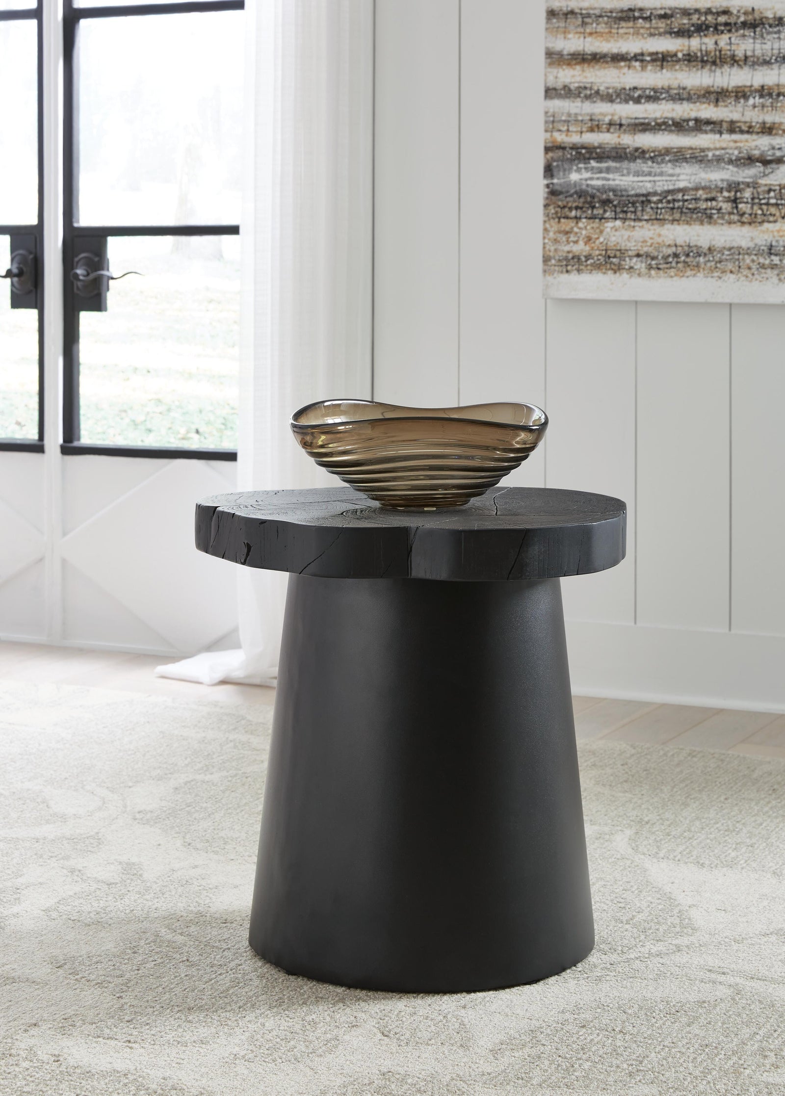 Wimbell End Table - Black (2)