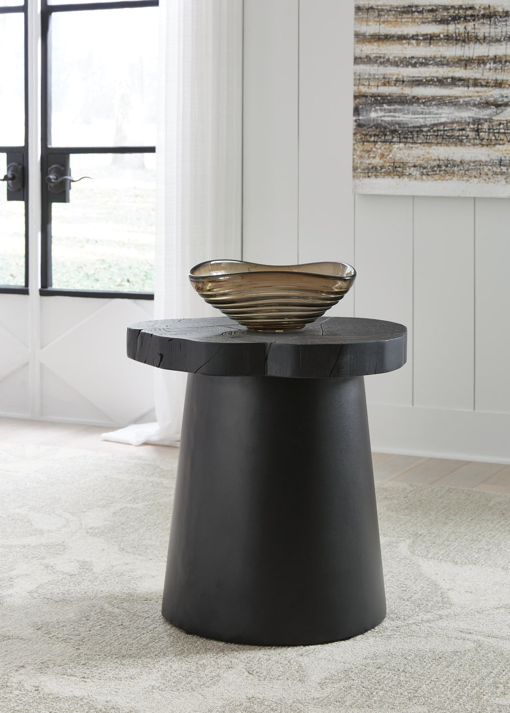 Wimbell End Table - Black (2)