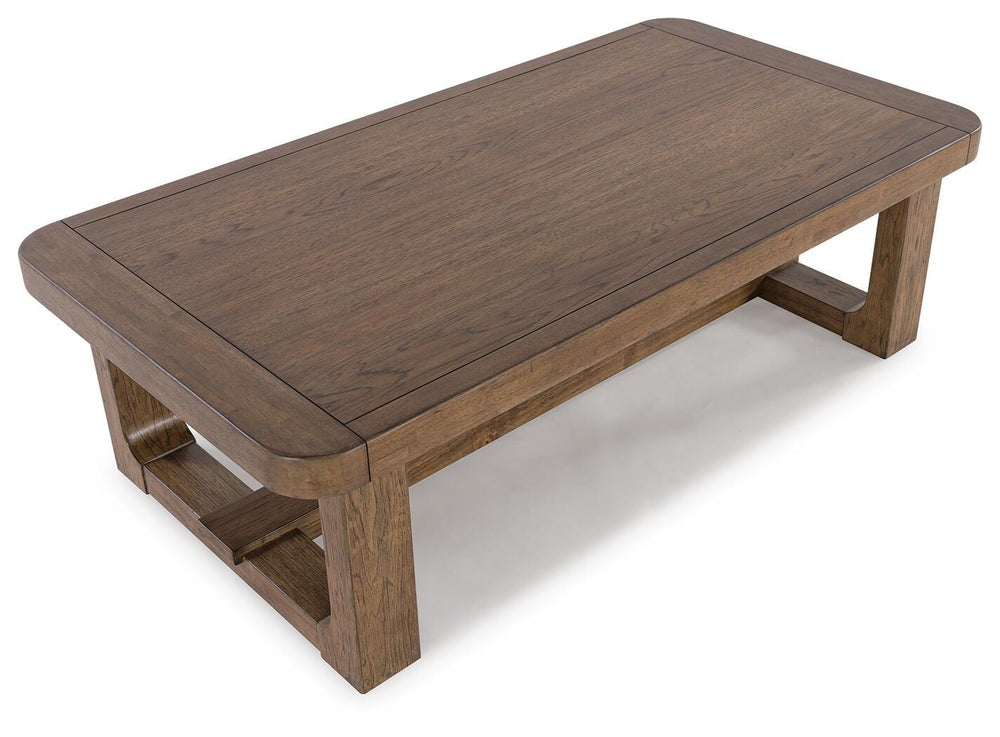 Cabalynn Coffee Table - Light Brown (5)
