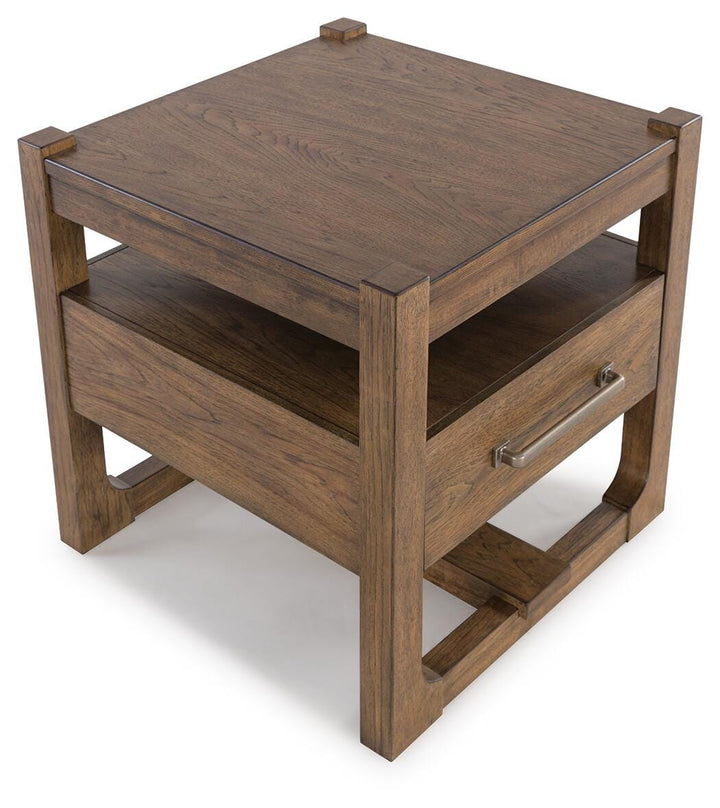 Cabalynn End Table - Light Brown (7)