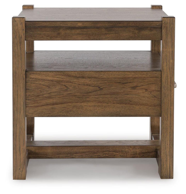 Cabalynn End Table - Light Brown (5)