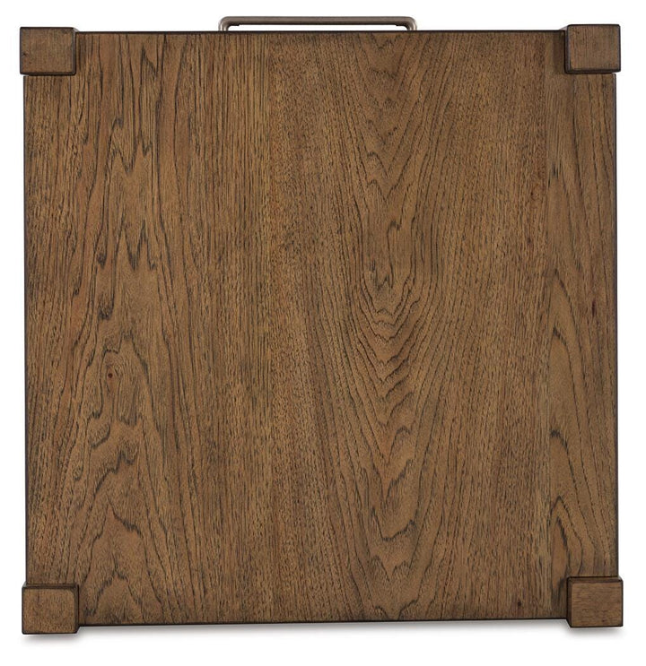 Cabalynn End Table - Light Brown (8)