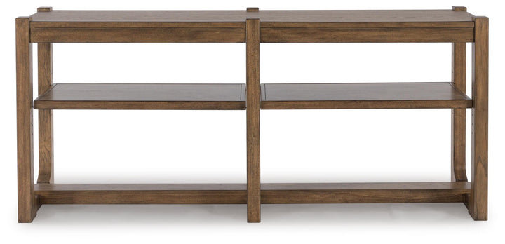 Cabalynn Sofa Table - Light Brown (3)