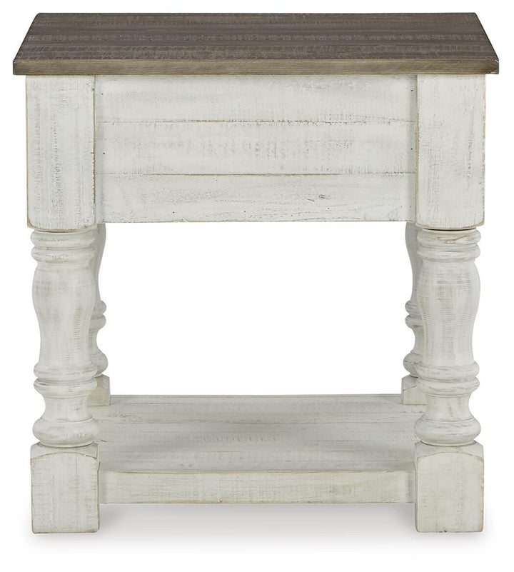 Havalance End Table - White (6)