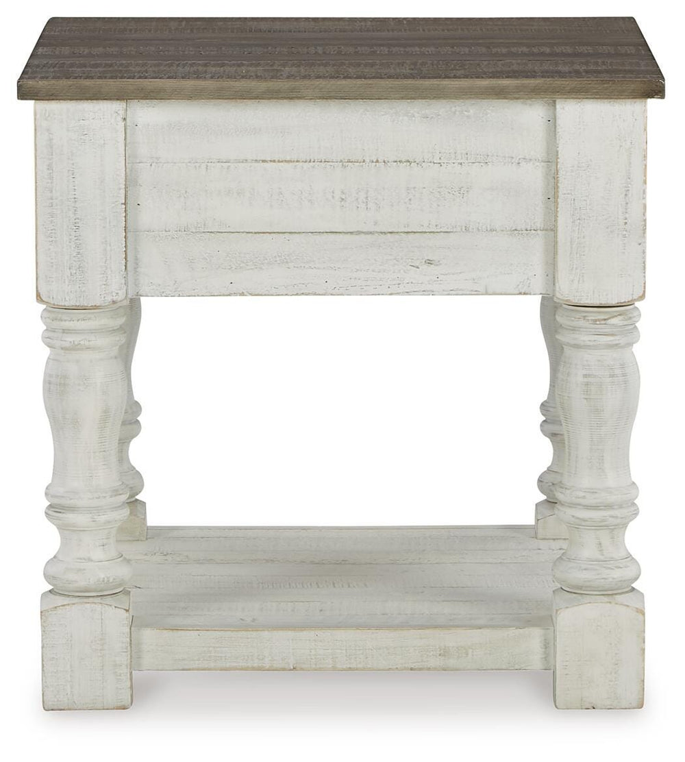 Havalance End Table - White (6)