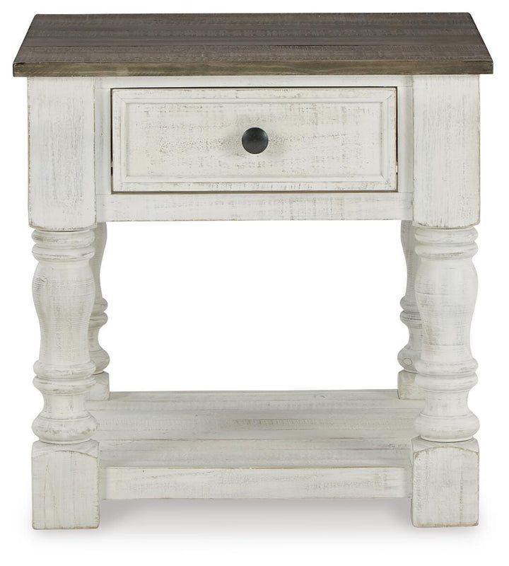 Havalance End Table - White (4)