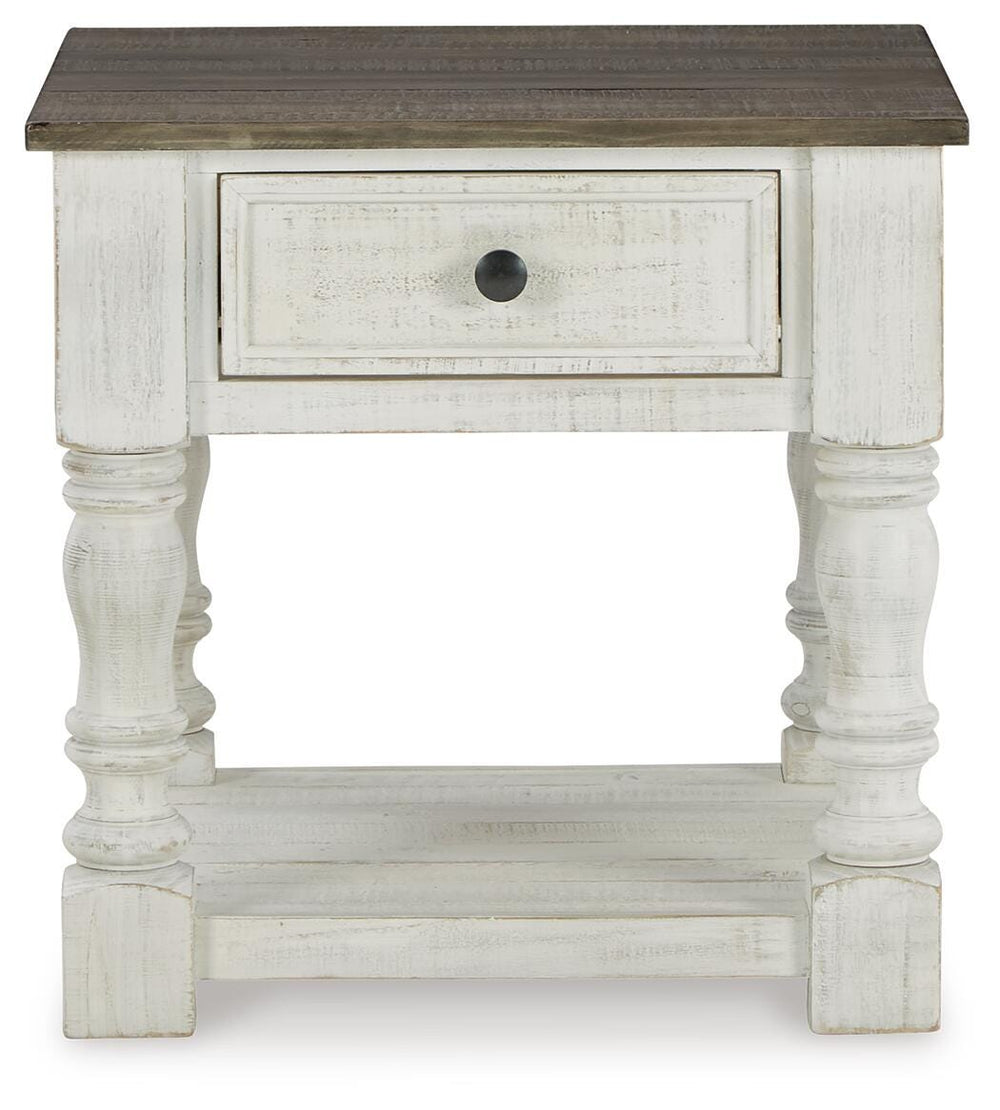 Havalance End Table - White (4)