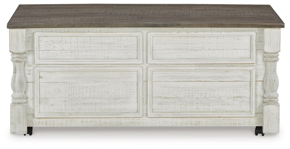 Havalance Lift-Top Coffee Table - White (6)