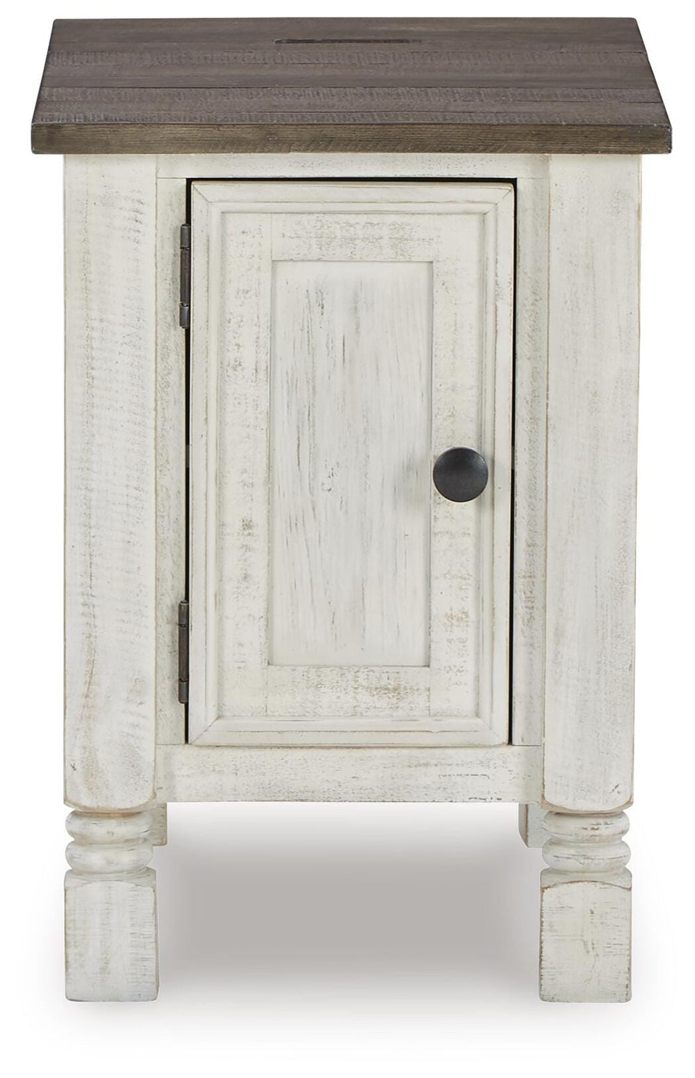 Havalance Chairside End Table - White (4)