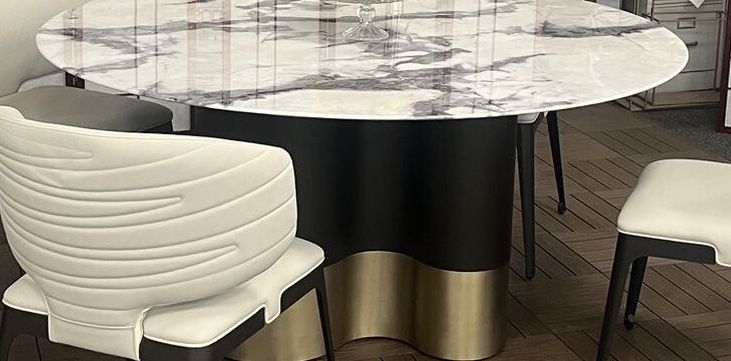 TL-J2192 Marble Dining Table