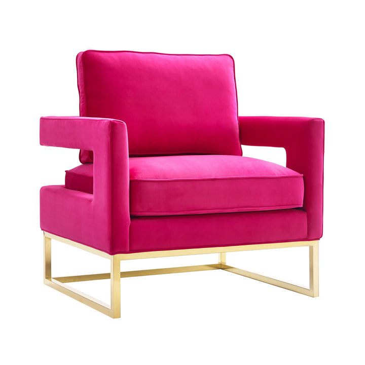 Avery Performance Velvet Accent Chair