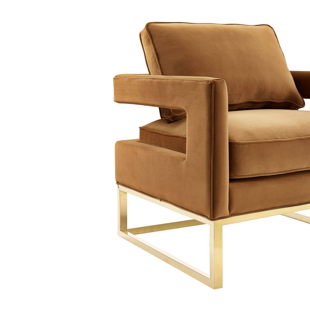 Avery Performance Velvet Accent Chair