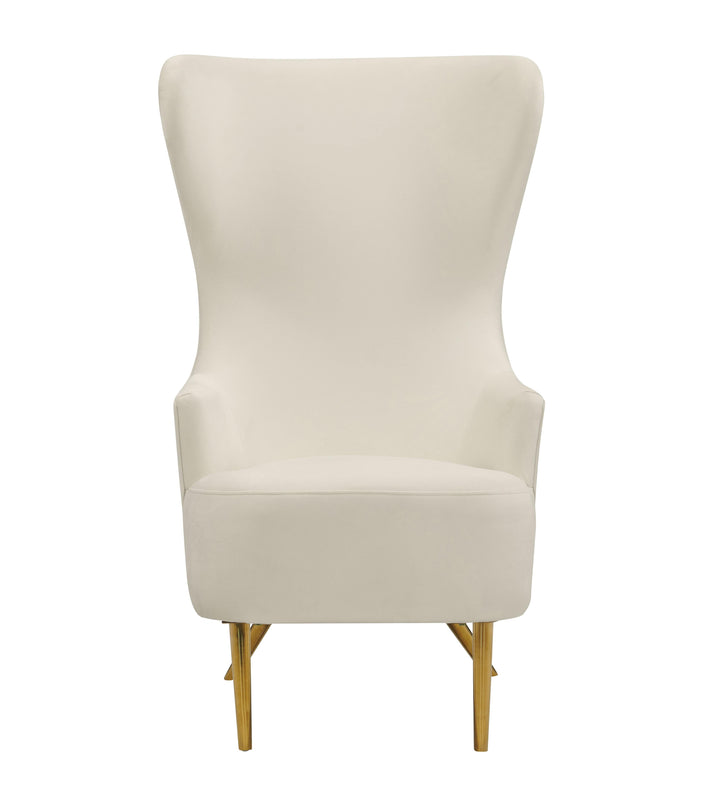 Julia Performance Velvet Wingback Accent Chair by Inspire Me! Home Decor