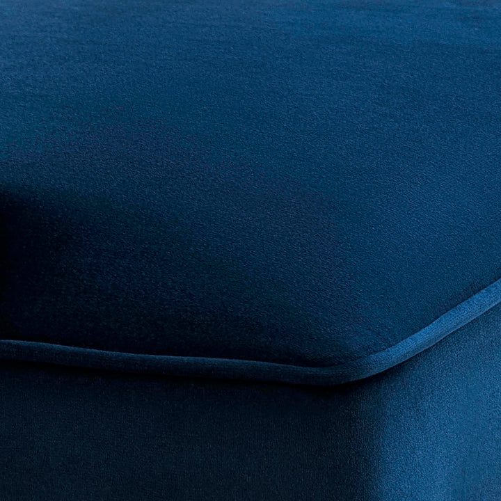 Tiffany Navy Performance Velvet Dining Chair