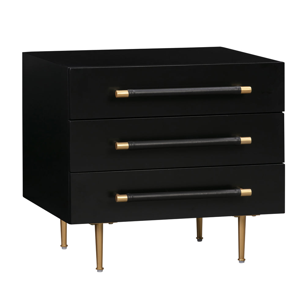 Trident 28" 3-Drawer Nightstand