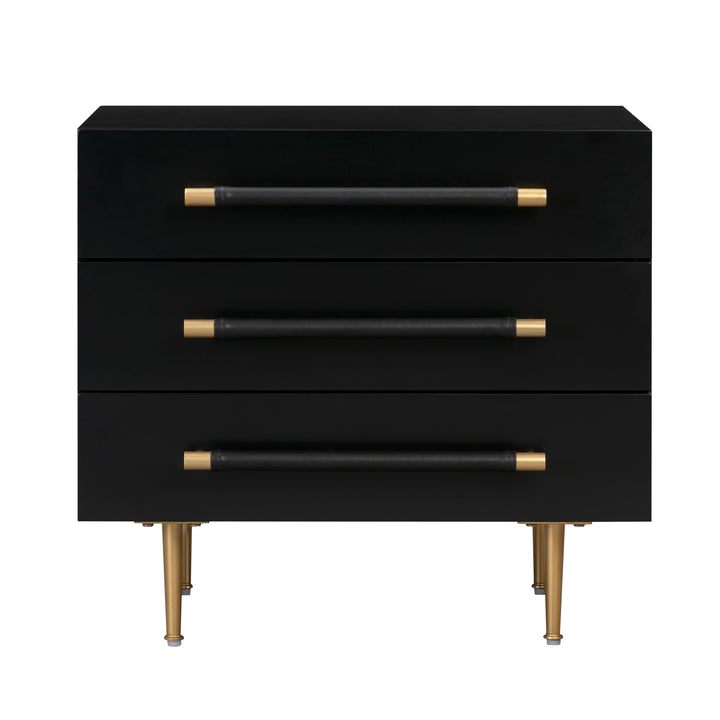 Trident 28" 3-Drawer Nightstand
