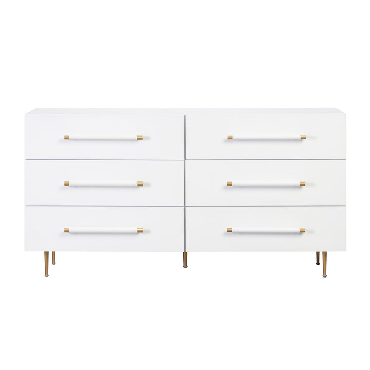 Trident 62" 6-Drawer Dresser