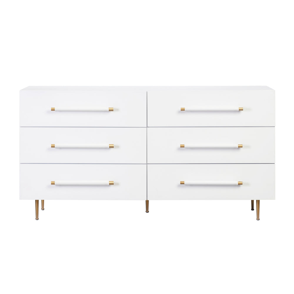 Trident 62" 6-Drawer Dresser