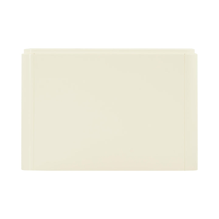 Sagura 28" Cream 2-Drawer Nightstand