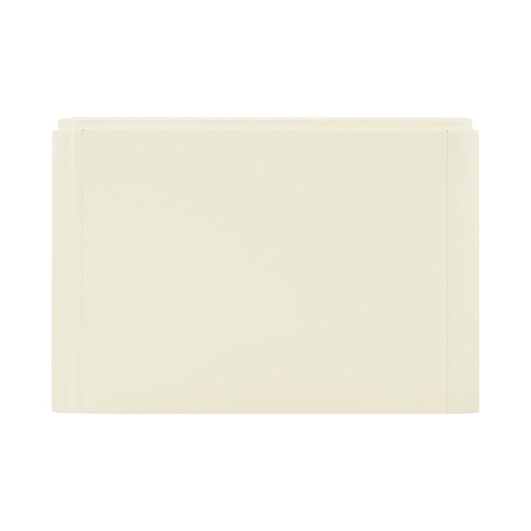 Sagura 28" Cream 2-Drawer Nightstand
