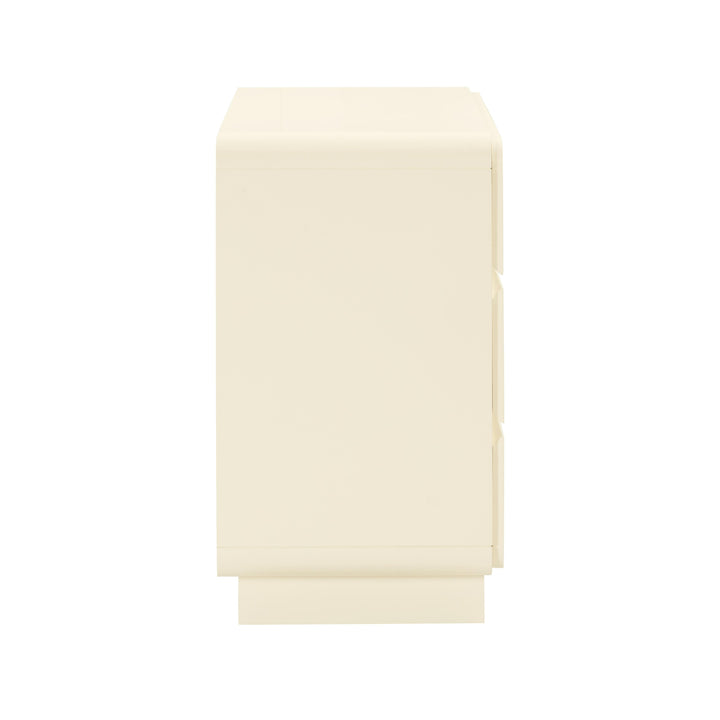 Sagura 56" Cream 6-Drawer Dresser