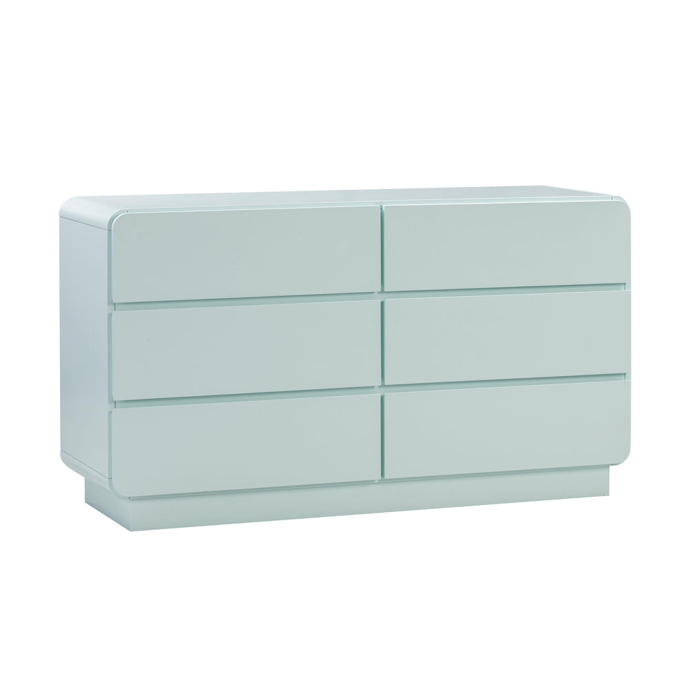 Sagura 56" 6-Drawer Dresser