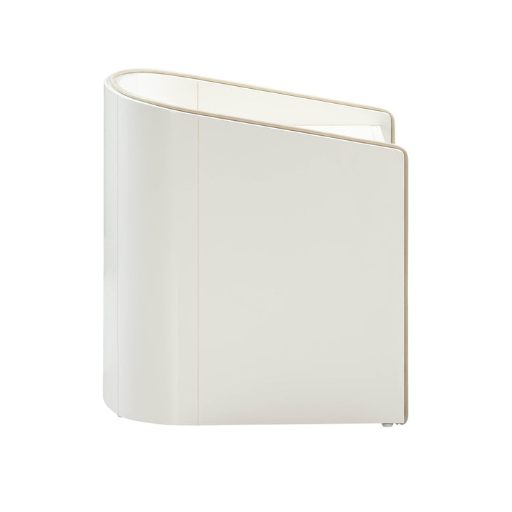Collins 22" Cream Lacquer Nightstand With Drawer