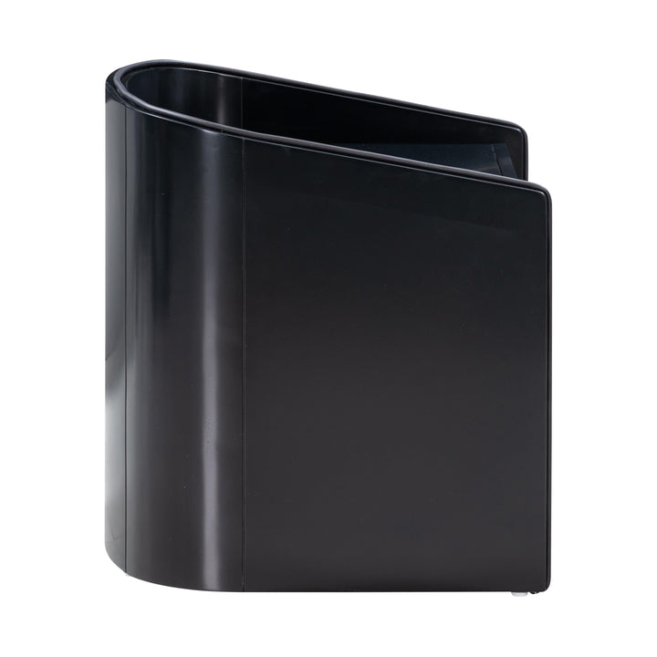 Collins 22" Black Lacquer Nightstand With Drawer