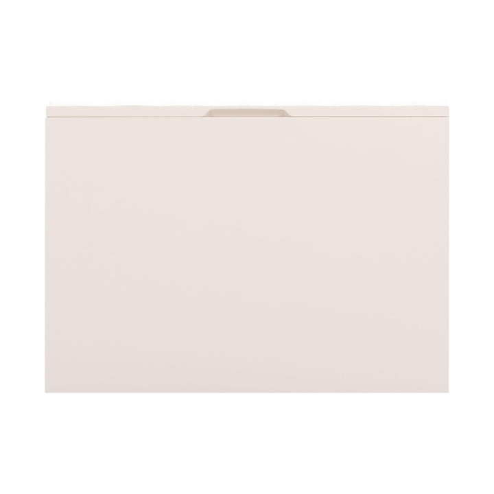 Tori 23" Taupe Motif 2-Drawer Nightstand