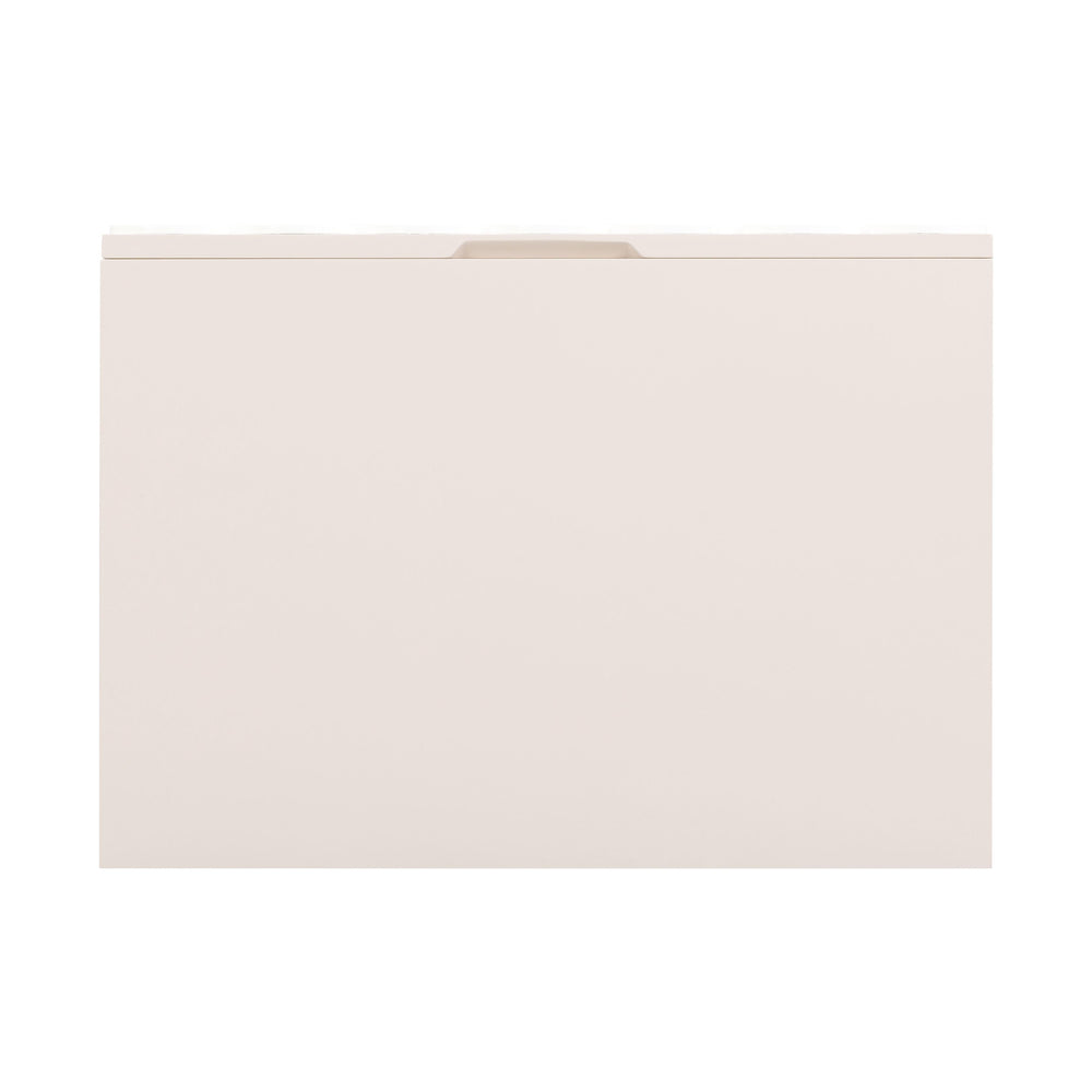 Tori 23" Taupe Motif 2-Drawer Nightstand