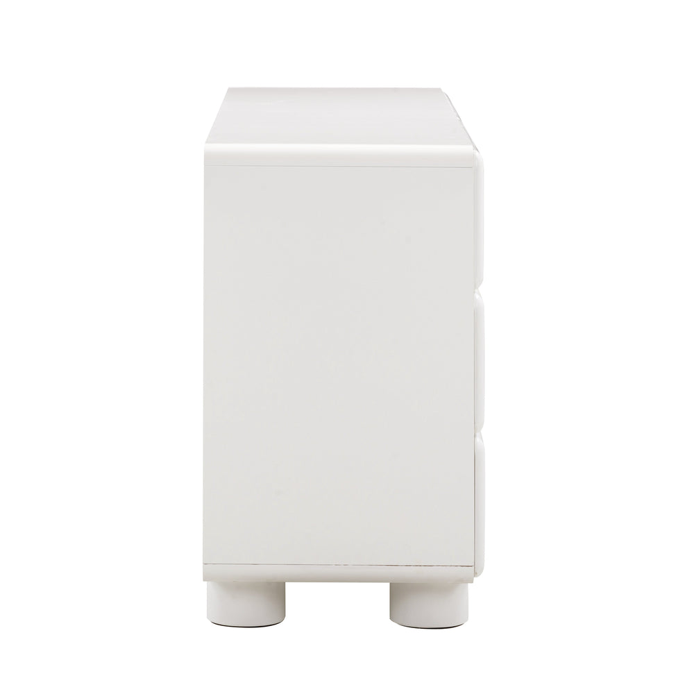 Tammy 56" White 6-Drawer Dresser