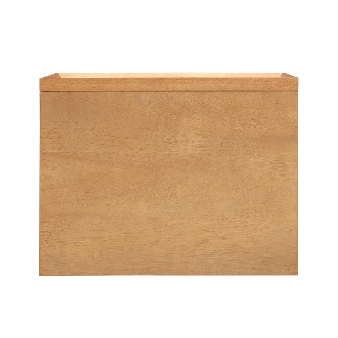 Miles 22" Natural Wood 2-Drawer Nightstand