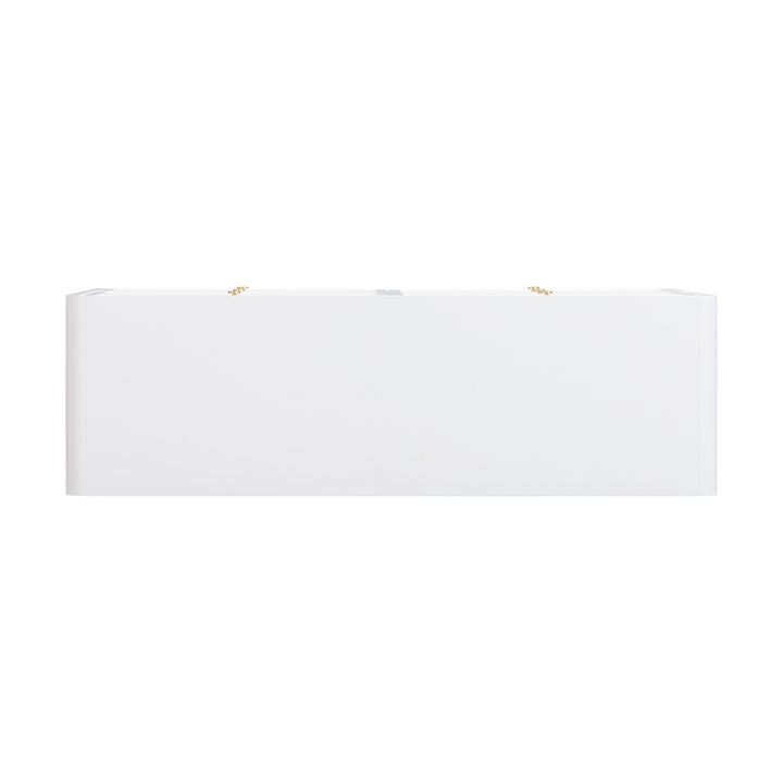 Patty 62" White Rattan 6-Drawer Dresser