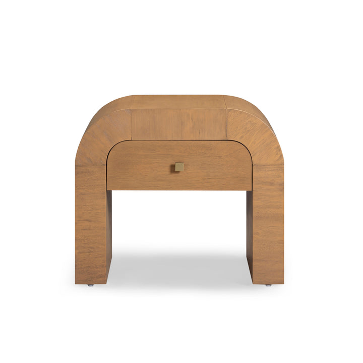 Hump 26" Arched Nightstand With Drawer