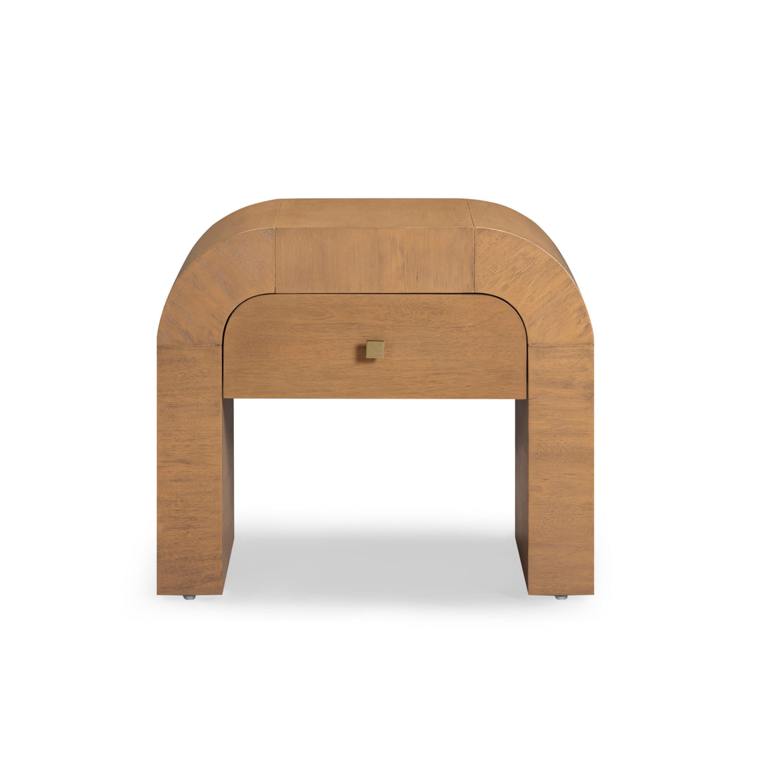 Hump 26" Arched Nightstand With Drawer