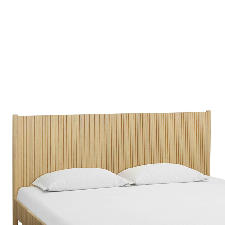 Tyla Natural Wood Bed - King