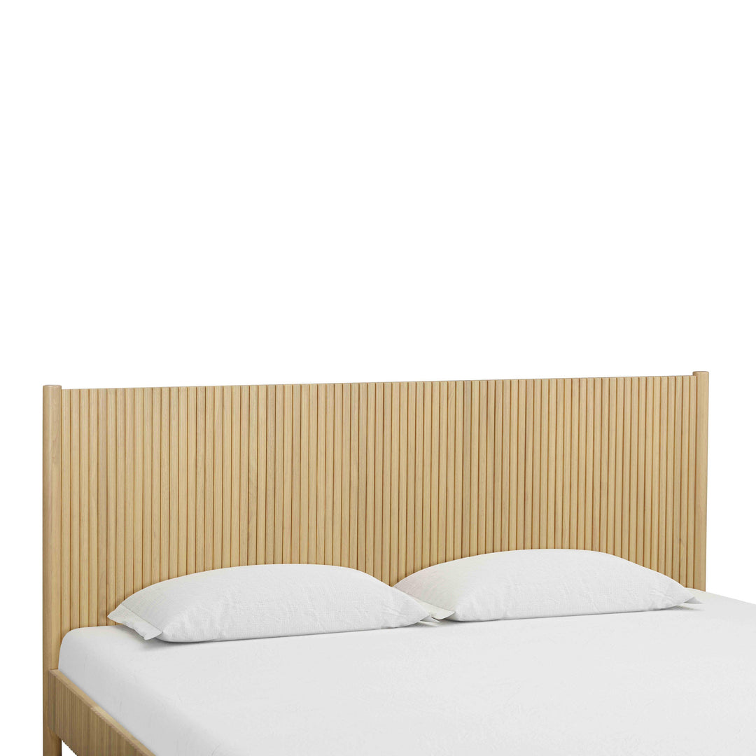 Tyla Natural Wood Bed - King