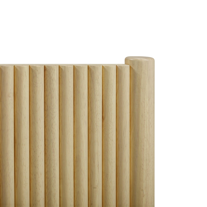Tyla Natural Wood Bed - King