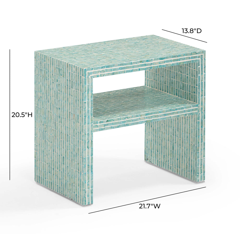 Derry 22" Capiz Shell Nightstand