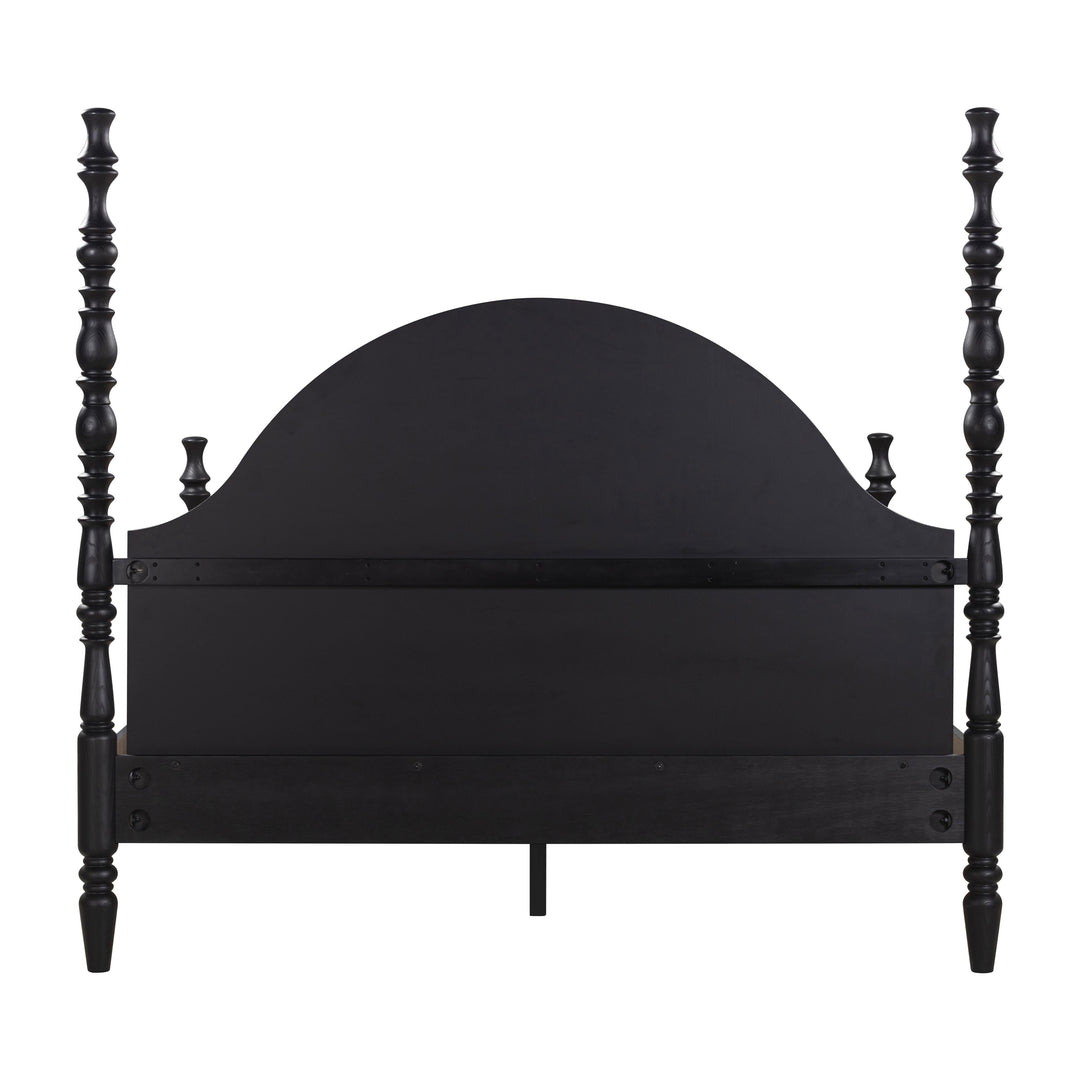 Rosalie Black Ash Bed - King