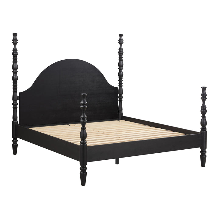 Rosalie Black Ash Bed - King
